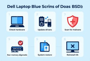 Dell Laptop Blue Screen of Death (BSOD)